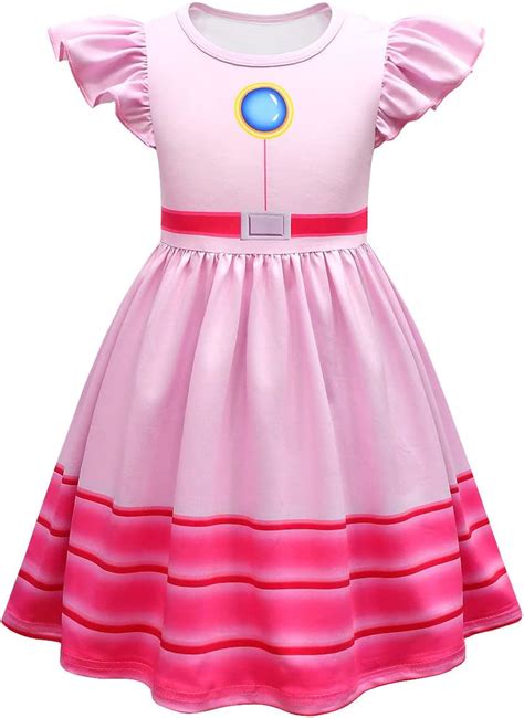 Amazon.com: Princess Peach Costume: Clothing, Shoes & Jewelry